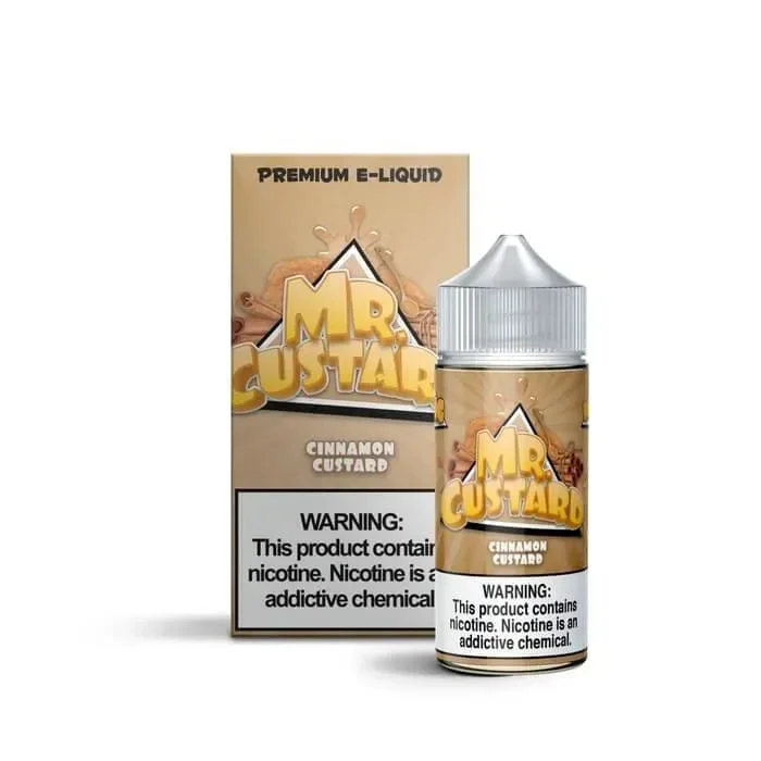 Cinnamon Custard E-Liquid by Mr. Custard