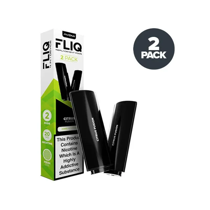 Citrus Fusion Avomi Fliq Prefilled Pods