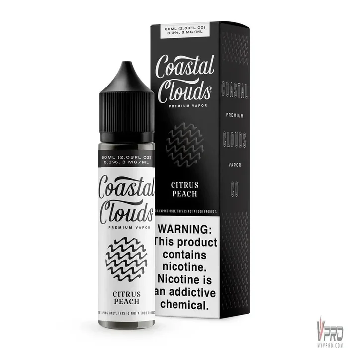 Citrus Peach – Coastal Clouds Co. 60mL