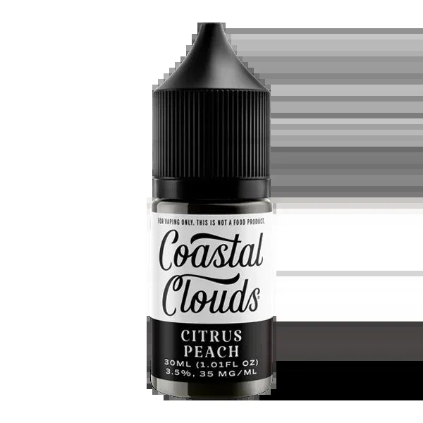 Citrus Peach (Sugared Nectarine) by Coastal Clouds Salt Nic 30ml