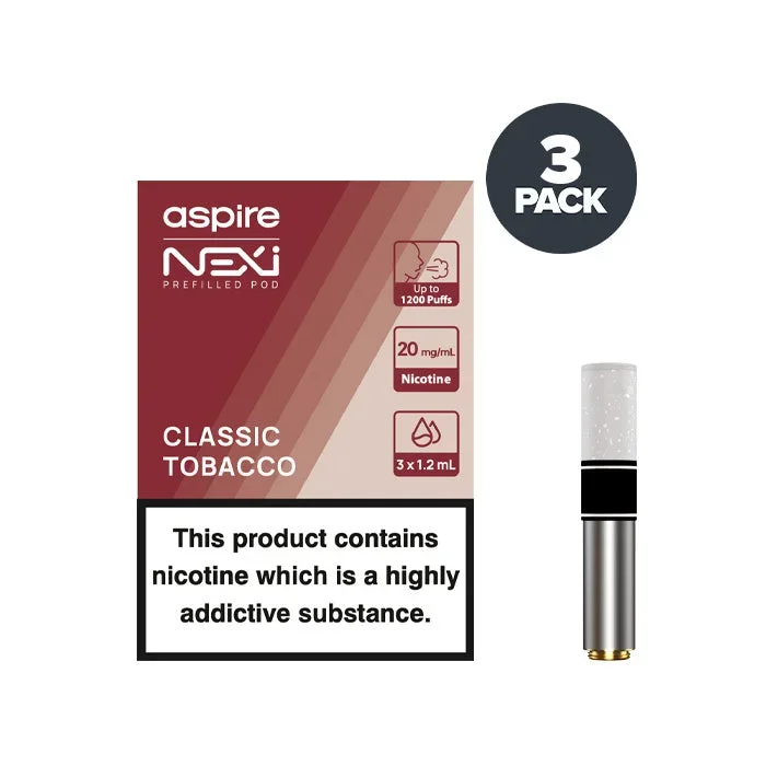 Classic Tobacco Aspire Nexi One Pre-filled Pods