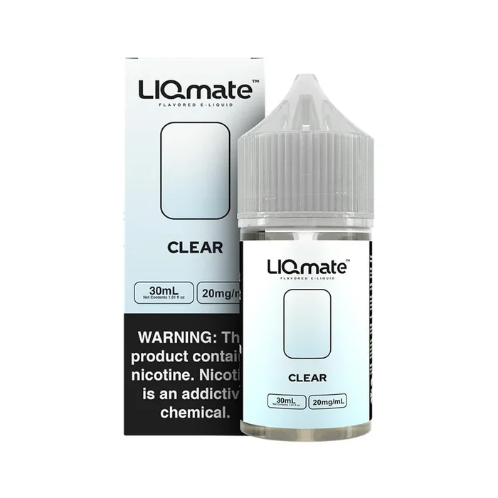 Clear – LIQmate Flavored Salt 30mL