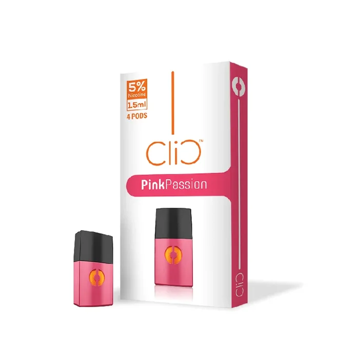 Clic Vapor Pink Passion Pods
