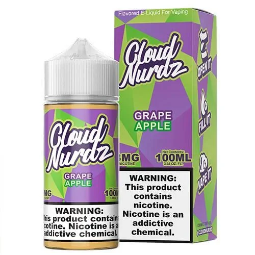 Cloud Nurdz E-Liquid (18 Flavors)