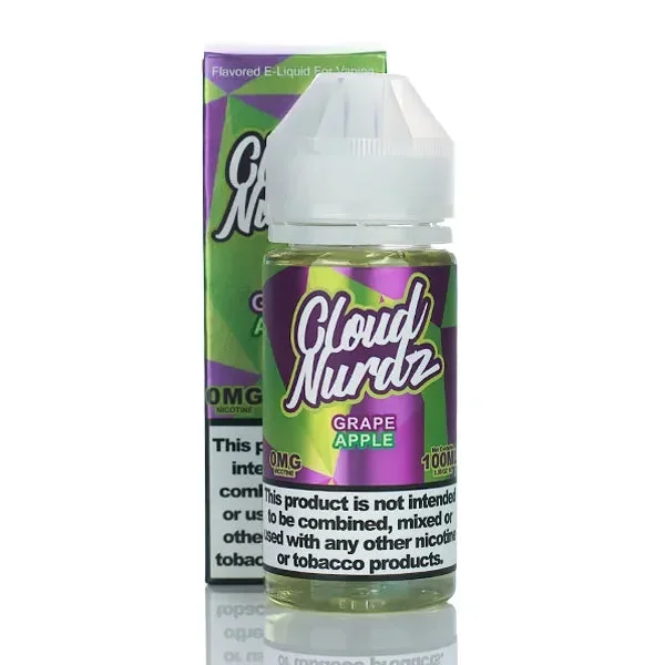 Cloud Nurdz E-Liquid – No Nicotine Vape Juice – 100ml