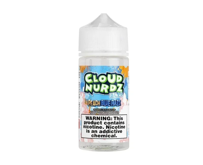 Cloud Nurdz Peach Blue Razz ICED