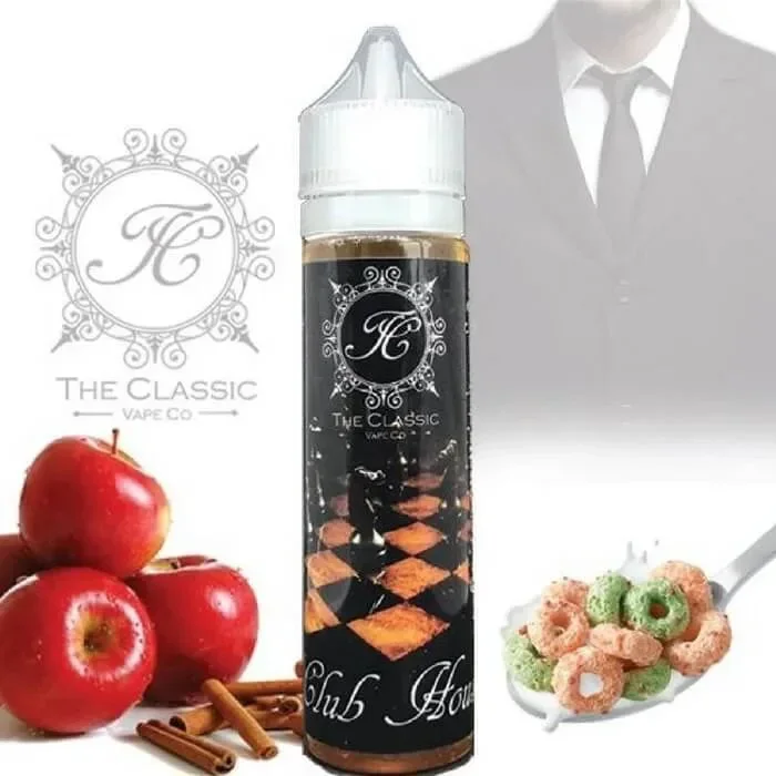 Club House E-Liquid by High Class Vape Co Black Label Line