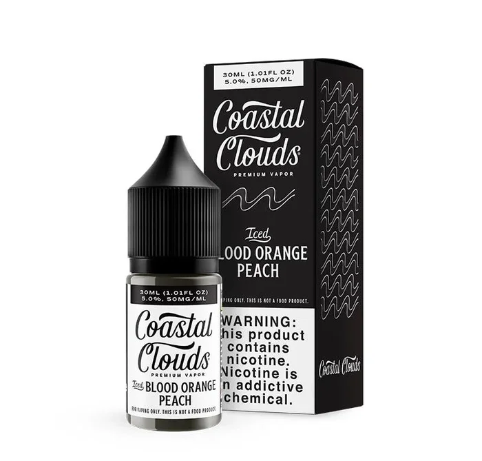 Coastal Clouds Salt Iced Blood Orange Peach eJuice