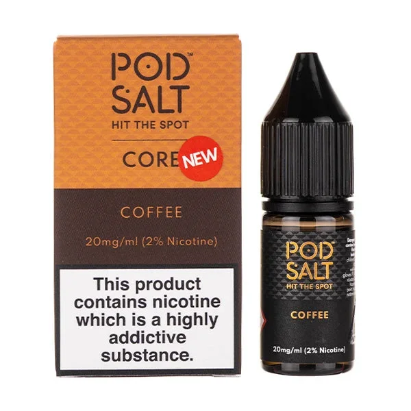 Coffee Nic Salt E-Liquid by Pod Salt Core