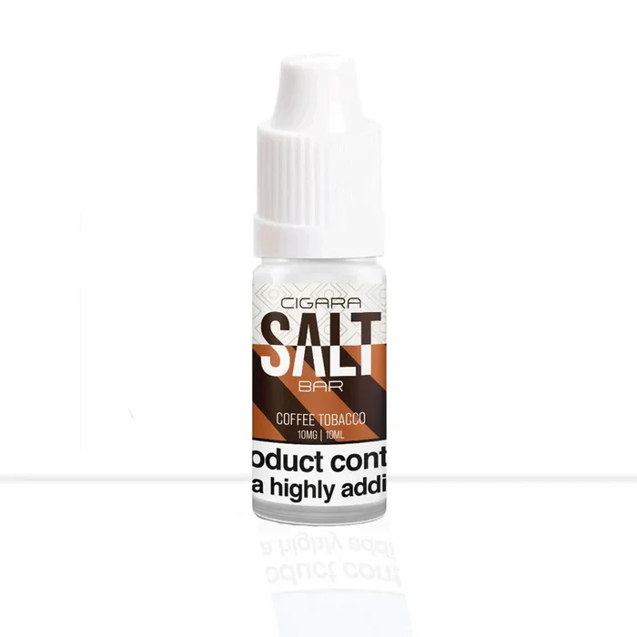 Coffee Tobacco Nic Salt E-Liquid Cigara Salt Bar