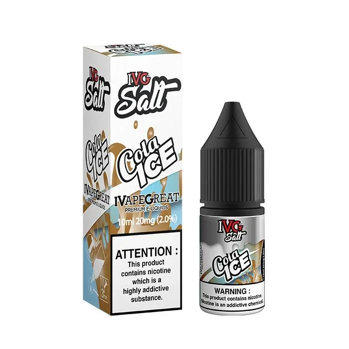 Cola Ice 10ml Nic Salt E-Liquid by IVG