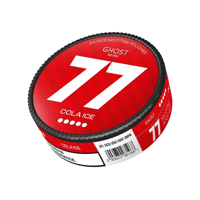 Cola Ice 77 Ghost Mini Nicotine Pouches