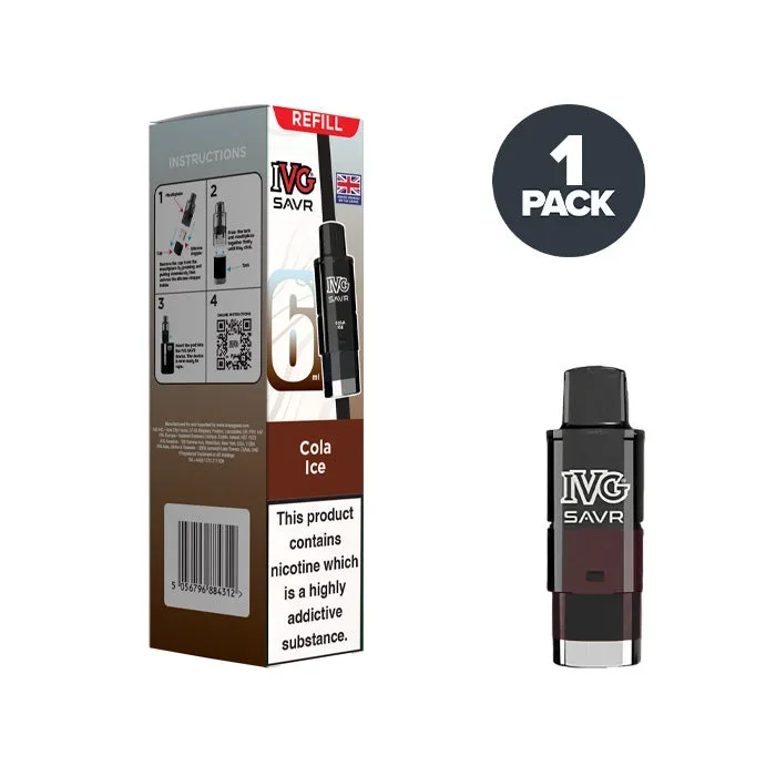 Cola Ice IVG Savr Refill Pack