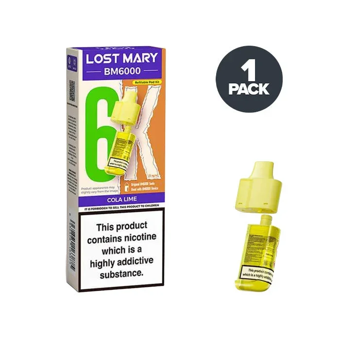 Cola Lime Lost Mary BM6000 Refill Pack