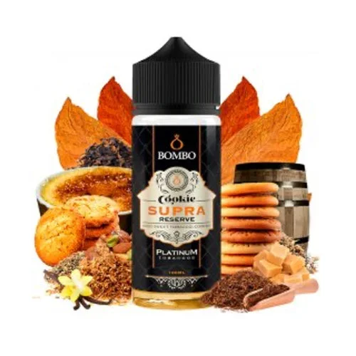 Cookie Supra Reserve 100ml – Platinum Tobaccos (Bombo)