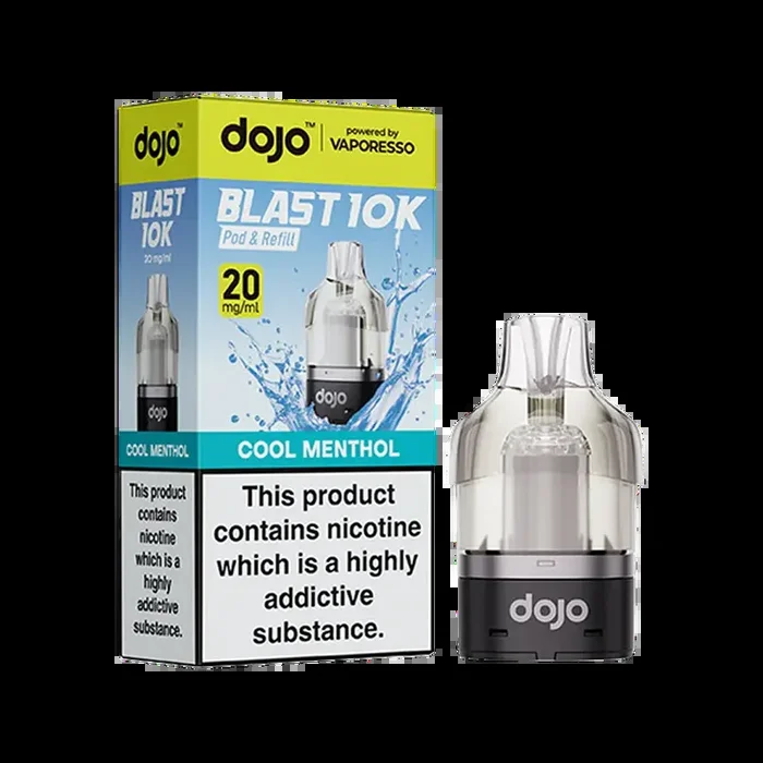 Cool Menthol Dojo Blast 10K Refill Pack
