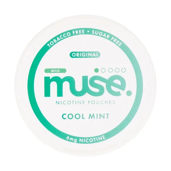 Cool Mint Nicotine Pouches by Muse