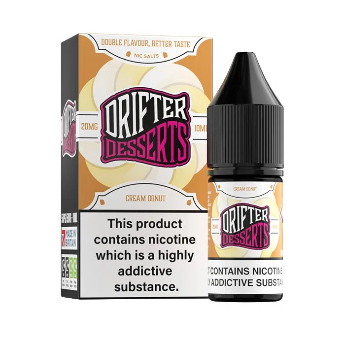 Cream Donut Nic Salt E-Liquid by Drifter Dessert