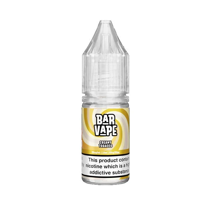Creamy Tobacco Nic Salt E-Liquid by Bar Vape