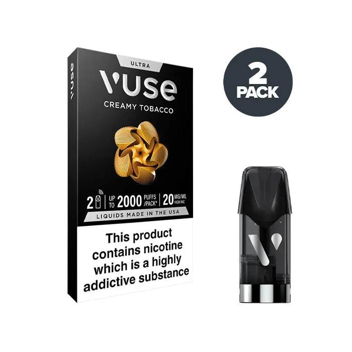 Creamy Tobacco Ultra Smart Pods by Vuse