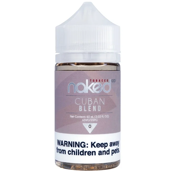 Cuban Blend by Naked 100 E-Liquid (60ml)