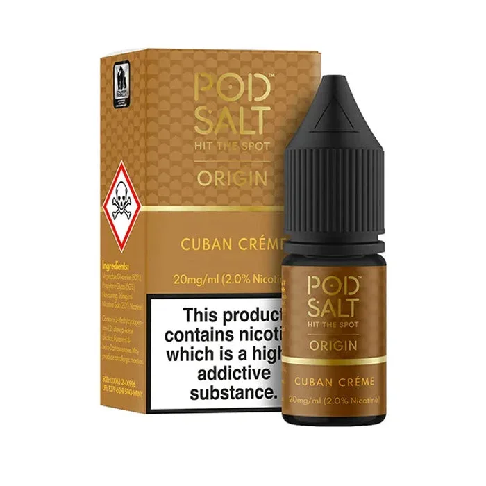 Cuban Creme Nicotine Salt by Pod Salt Origin