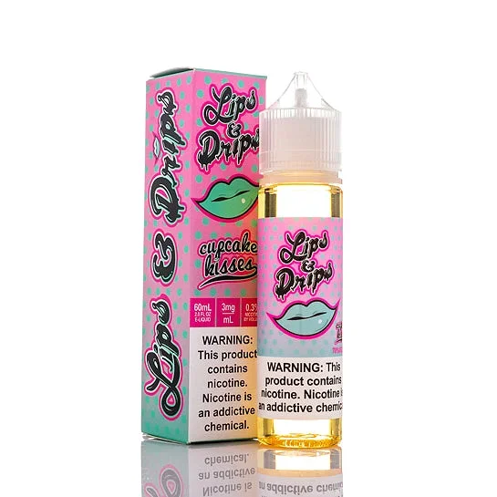 Cupcake Kisses – Lips & Drips E-Juice (60 ml)