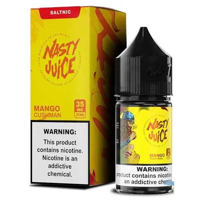 Cush Man Mango Nicotine Salt by Nasty Juice