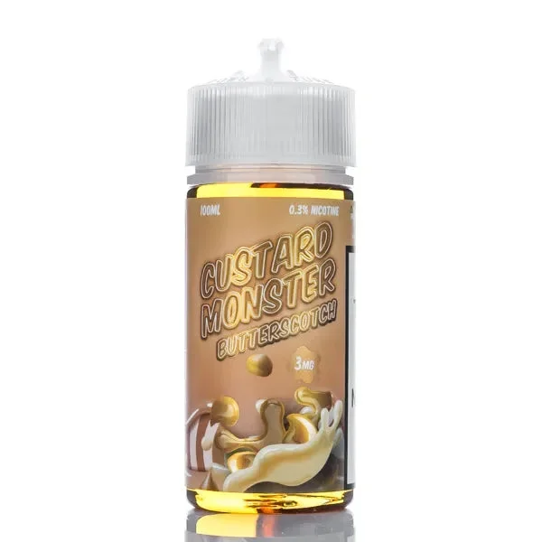 Custard Monster – Butterscotch Custard – 100ml