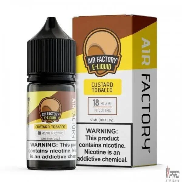 Custard Tobacco – Air Factory Salt 30mL
