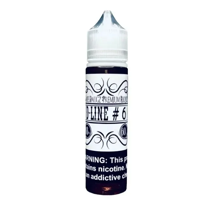 D-Line #6 E-Liquid by Vape Daugz