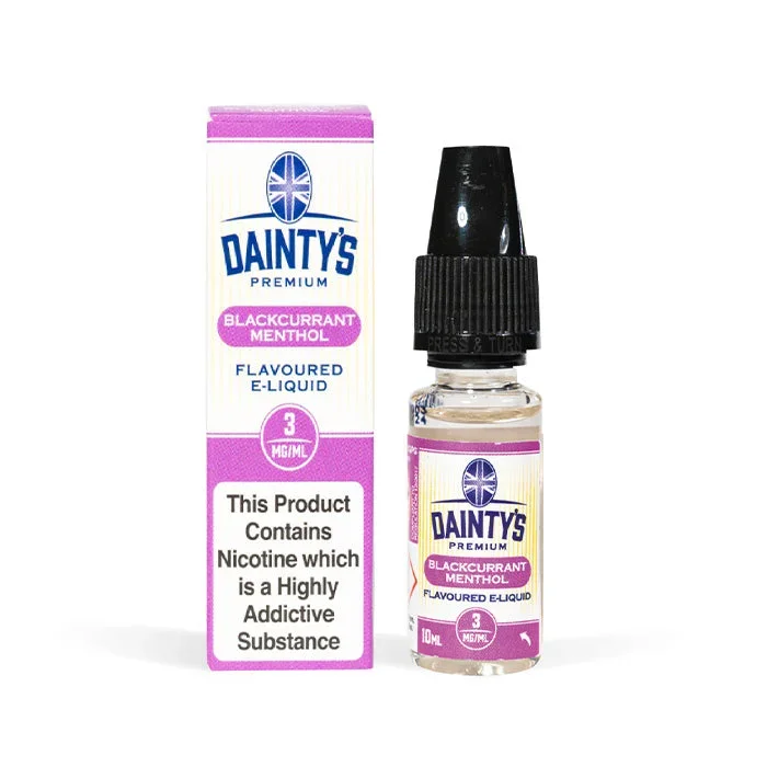 Dainty’s Blackcurrant Menthol 10ml E-Liquid