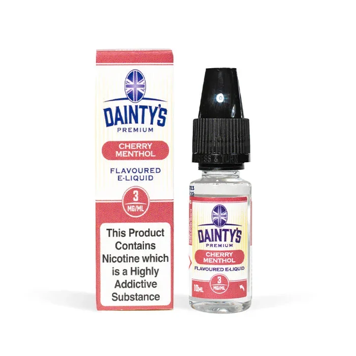 Dainty’s Cherry Menthol 10ml E-Liquid