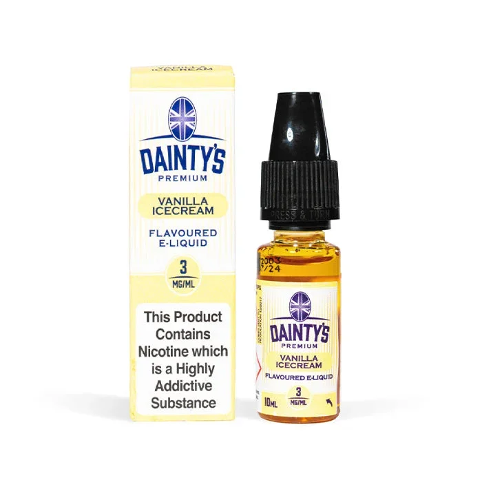 Dainty’s Vanilla Ice Cream 10ml E-Liquid