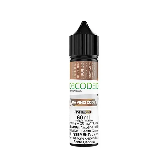 Davinci Code Salt Juice By Decoded – 60mL (ON)