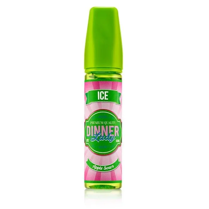 Dinner Lady ICE – Apple Sours 50ml Short fill E-Liquid