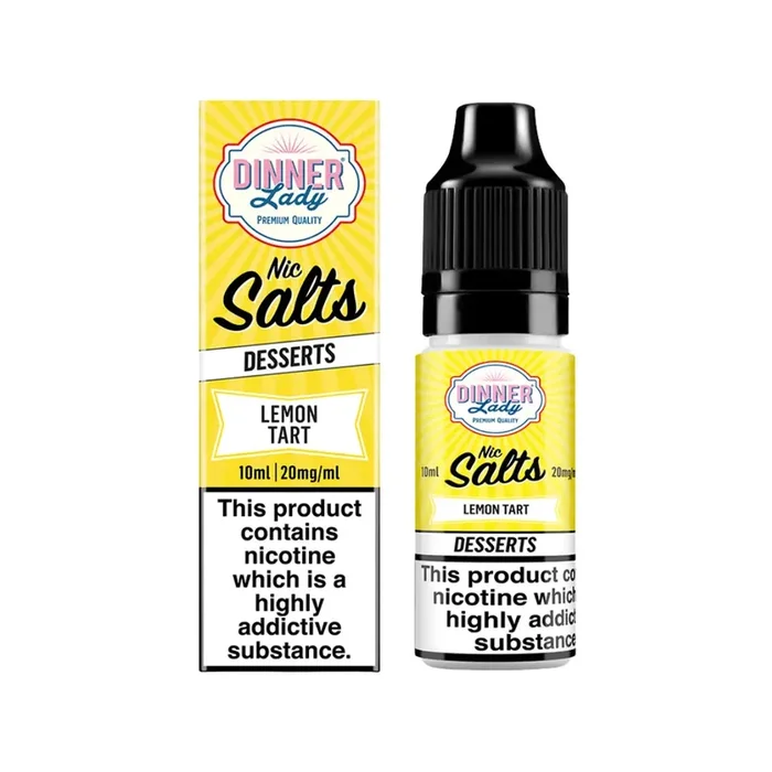 Dinner Lady Lemon Tart 10ml Nic Salt