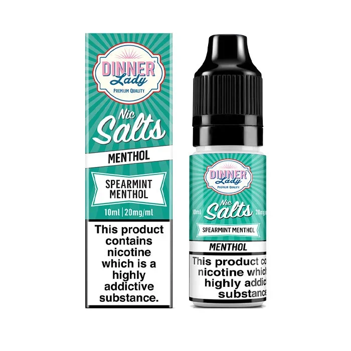 Dinner Lady Spearmint Menthol 10ml Nic Salt E-Liquid