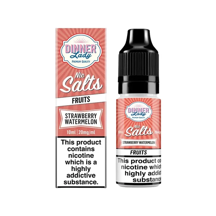 Dinner Lady Strawberry Watermelon 10ml Nic Salt