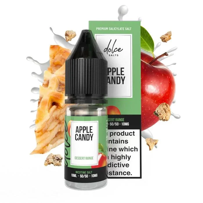 Dolce Salts Apple Candy – 10ml Nicotine Salt E-Liquid
