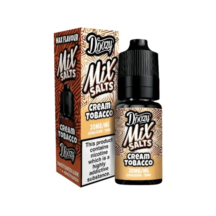 Doozy Mix Cream Tobacco 10ml Nic Salt