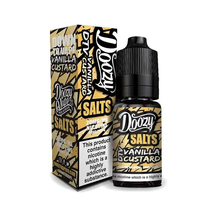 Doozy Salt – Vanilla Custard 10ml Nic Salt E-Liquid