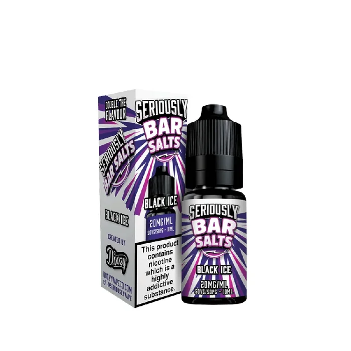 Doozy Seriously Bar Black Ice 10ml Nic Salt