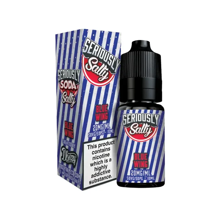 Doozy Seriously Soda Blue Wing 10ml Nic Salt
