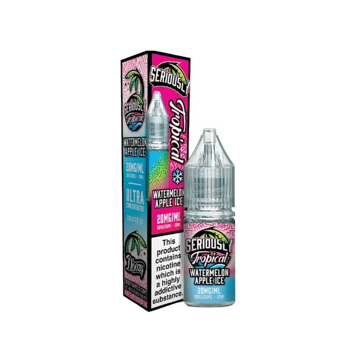 Doozy Seriously Tropical Watermelon Apple Ice 10ml Nic Salt