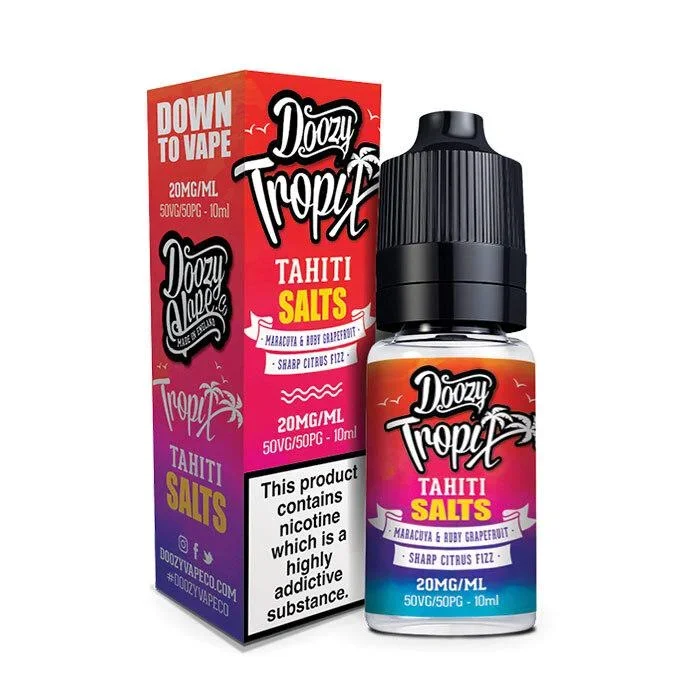 Doozy Tropix Salts – Tahiti 10ml Salt Nic E-Liquid