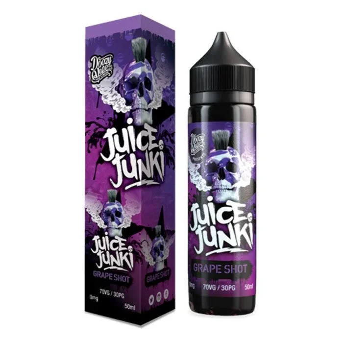 Doozy Vape Juice Junki Grape Shot 50ml Shortfill E-Liquid