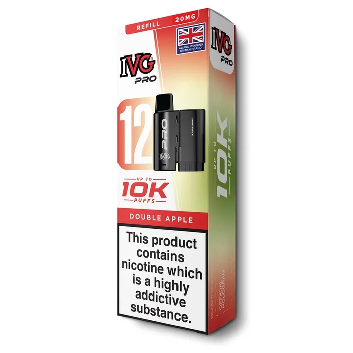 Double Apple Pro 12 Refill Pod by IVG