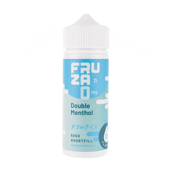Double Menthol 100ml Shortfill E-Liquid by Fruza