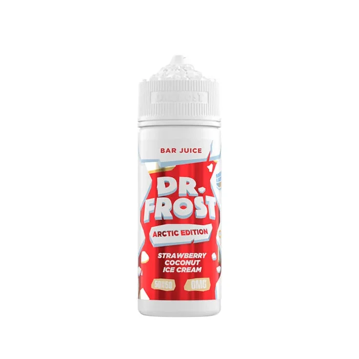 Dr Frost Arctic Strawberry Coconut Ice Cream 100ml Shortfill E-Liquid